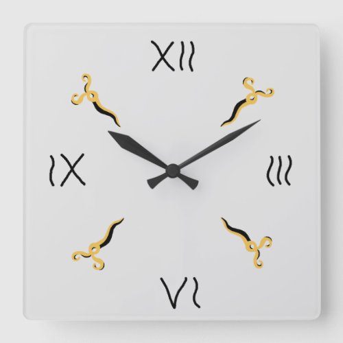 Scissors Acrylic Wall Clock