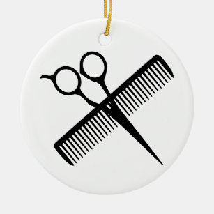 Christmas Ornament Scissors with Comb - Affaire d'Eau