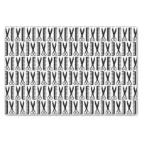 Scissors & Combs Hair Stylist Patterns Wrapping Paper Sheets, Zazzle