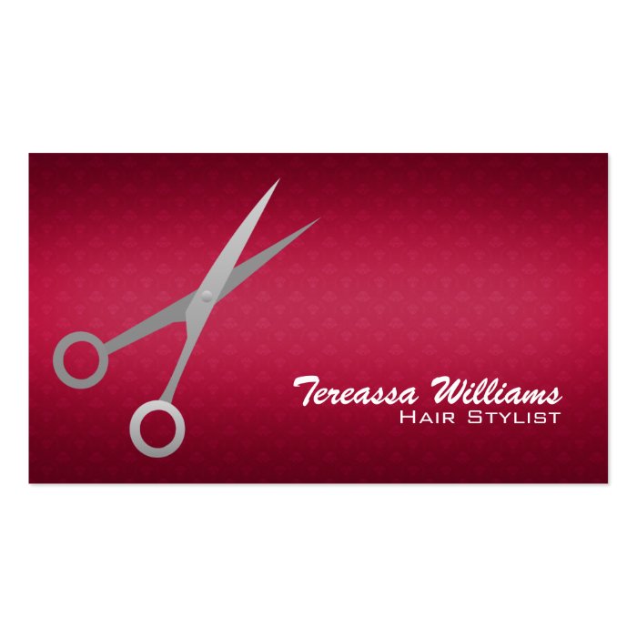 Scissors Business Cards