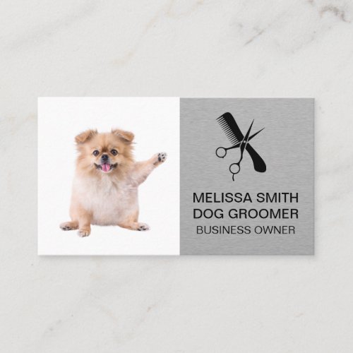 Scissors Comb | Dog Groomer Appointment Card