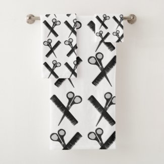 Scissors Comb Hairstylist Salon 