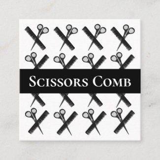 Scissors Comb Hairstylist Salon 
