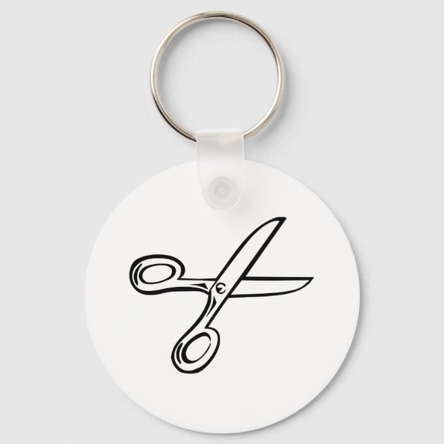 Scissors Keychain (Front)