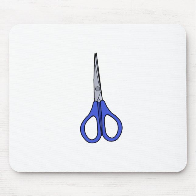 Scissors Mouse Pad (Front)