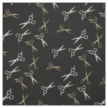 scissors pattern fabric