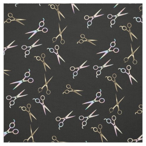 scissors pattern fabric