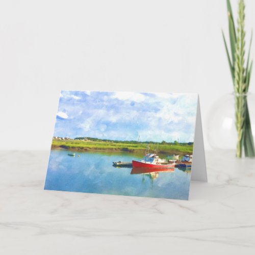 Scituate Harbor Greeting Card