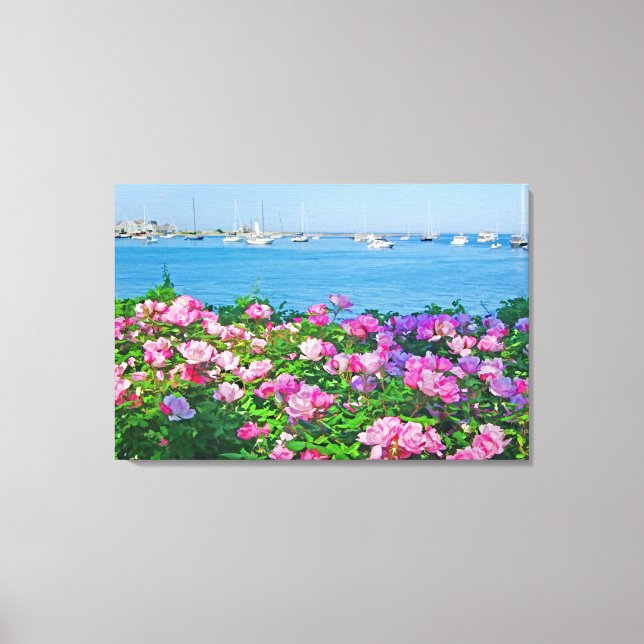 Scituate in Bloom Canvas Print (Front)