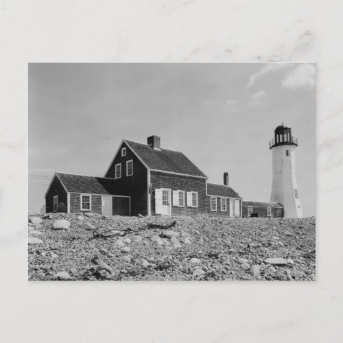 Scituate Light Postcard