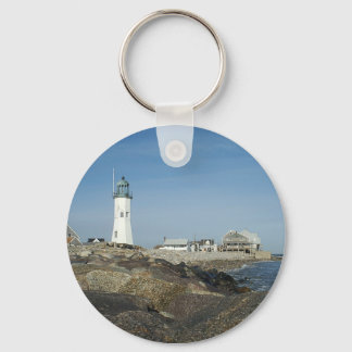 Scituate Lighthouse Keychain