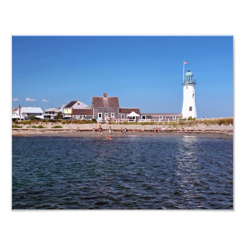 Scituate Lighthouse Massachusetts Photo Print