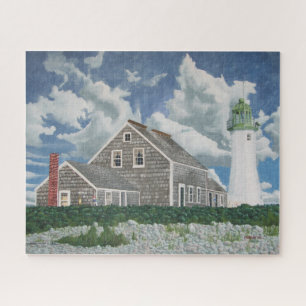 Scituate Lightkeeper's House Jigsaw Puzzle