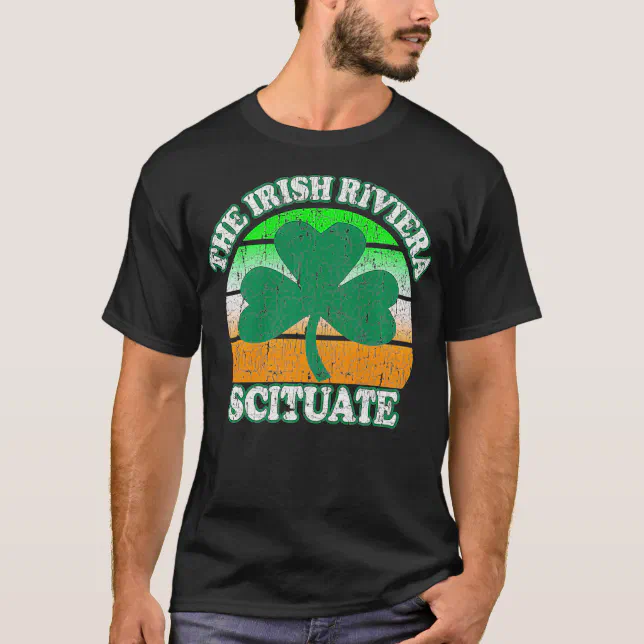  Scituate MA Irish Riviera Massachusetts T Shirt