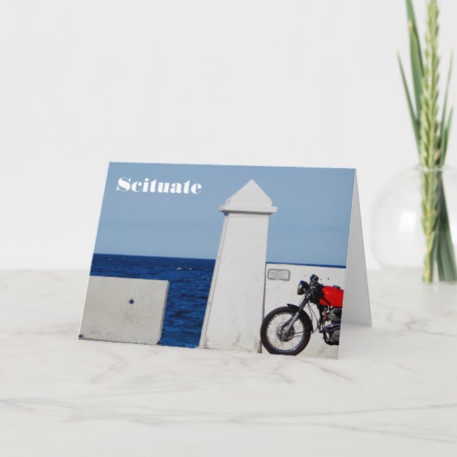 Scituate Massachusetts Greeting Card (Front)