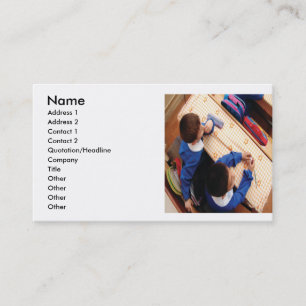 Scjhool Students Business Card