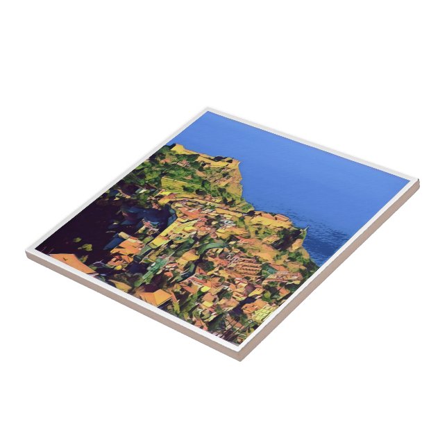 SCL001 TAORMINA - Sicily - Italy, Ceramic Tile (Side)