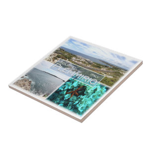 SCL025 PLEMMIRIO, Mosaic, Sicily, Ceramic Tile