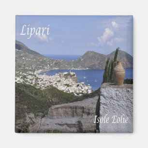 SCL045 AEOLIAN ISLANDS LIPARI, Sicily, Fridge Magnet