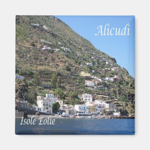 SCL051 ALICUDI, AEOLIAN ISLANDS, Sicily, Fridge Magnet