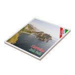SCL068 TAORMINA, Isola Bella, Sicily, Ceramic Tile<br><div class="desc">Here you will find the souvenir of your vacation. (SCL068 TAORMINA,  Isola Bella,  Sicily ceramic tile). Amaze friends and relatives with the unique souvenirs from your great trip. Try us. #LeoPepeDesign - europe italy sicily,  leopepedesign,  travel trip photo tourism,  gift souvenir gadget ceramic tile.</div>