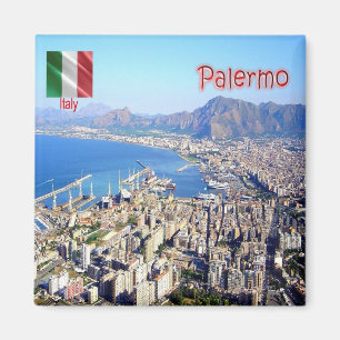 SCL074 PALERMO, Sicily, Italy, Fridge Magnet