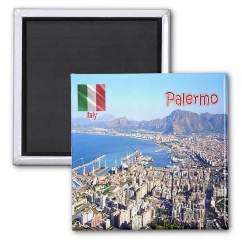 SCL074 PALERMO Sicily Italy Fridge Magnet