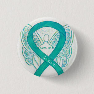 Scleroderma Angel Awareness Ribbon Pins