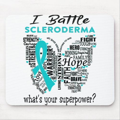 Scleroderma Awareness Month Ribbon Gifts Mouse Pad