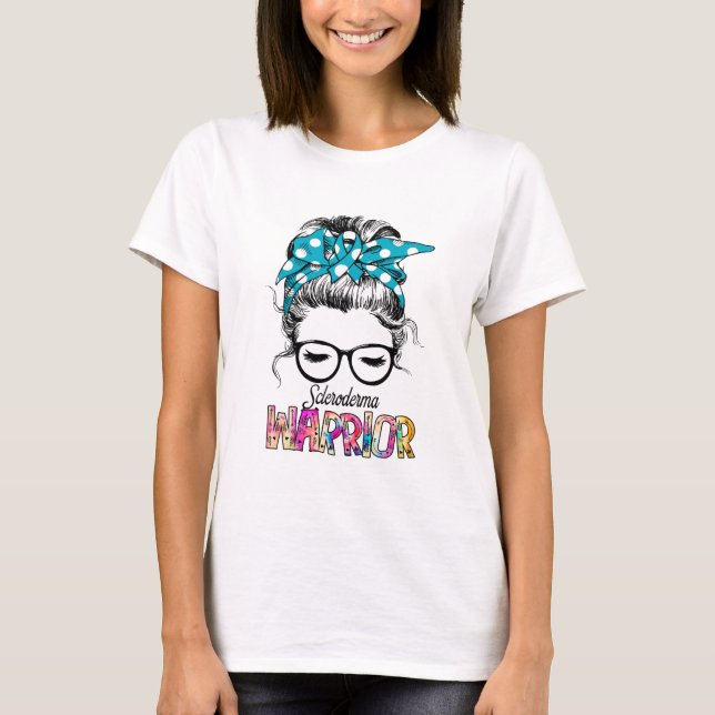 Scleroderma Awareness Month Ribbon Gifts T-Shirt (Front)
