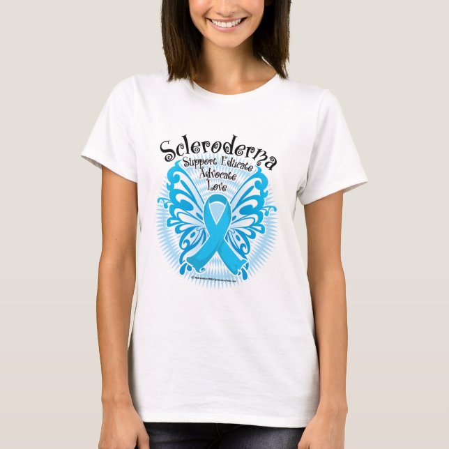 Scleroderma Butterfly T-Shirt (Front)