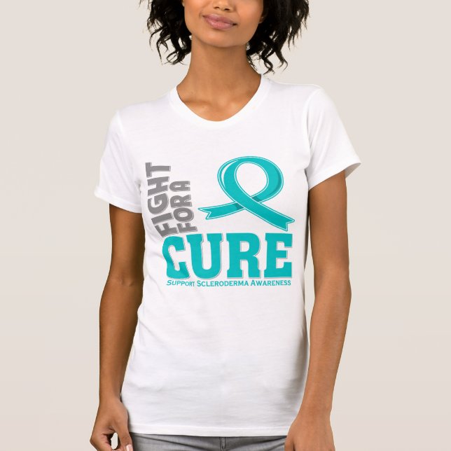 Scleroderma Fight For A Cure T-Shirt (Front)