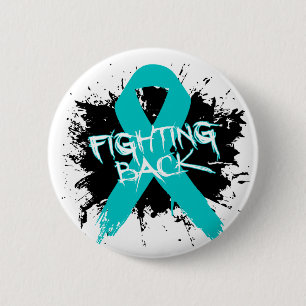 Scleroderma - Fighting Back Pinback Button