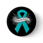 Scleroderma Find A Cure Ribbon Button