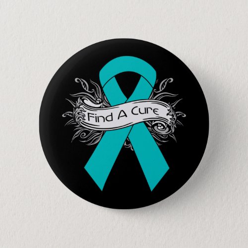 Scleroderma Find A Cure Ribbon Button