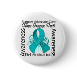 Scleroderma Inspirations Spiral Ribbon Pinback Button