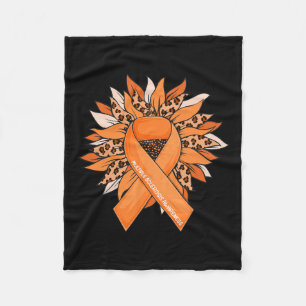 Sclerosi Sunflower Multiple Sclerosis Awareness Fleece Blanket
