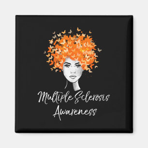 Sclerosis Awareness Ms Butterflies Magnet