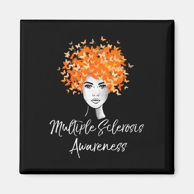 Sclerosis Awareness Ms Butterflies  Magnet (Front)