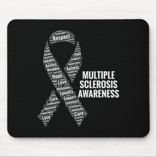 Sclerosis Awareness Ms Respect Care Advocacy Gift Mouse Pad