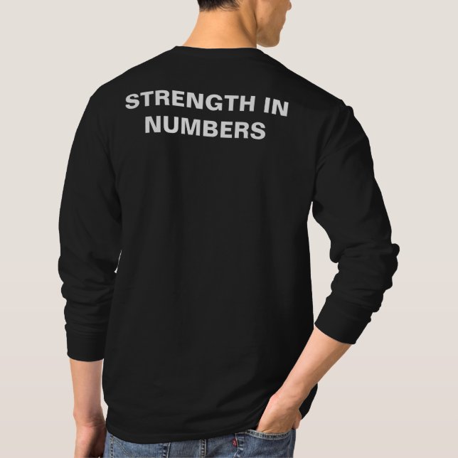 SCMR: Strength in Numbers Long Sleeved T-shirt (Back)