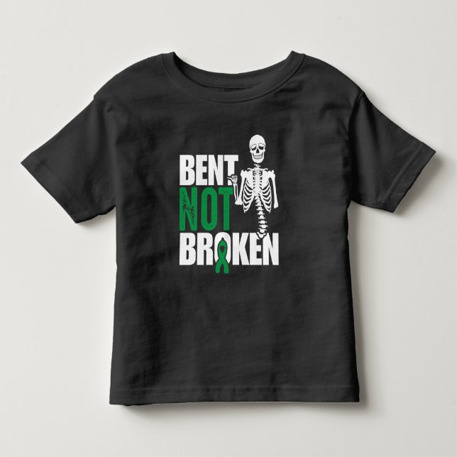 Scoliosis Awareness Medical Health Back Surgery Toddler T-shirt (Front)