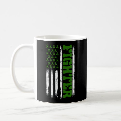 Scoliosis Awareness Month Fighter America Flag Gre Coffee Mug