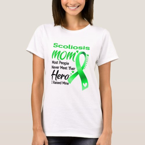 Scoliosis Awareness Month Ribbon Gifts T_Shirt