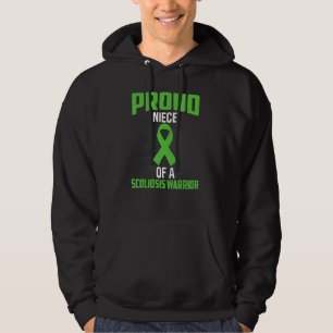 Scoliosis Back Spinal Injury Warrior's Niece Scol Hoodie