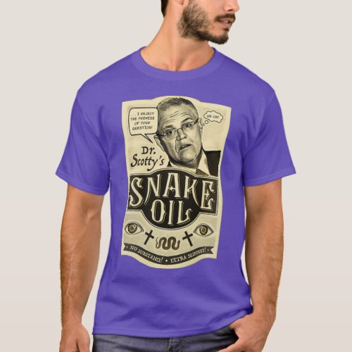 Scomo the Snake Oil Salesman  T_Shirt