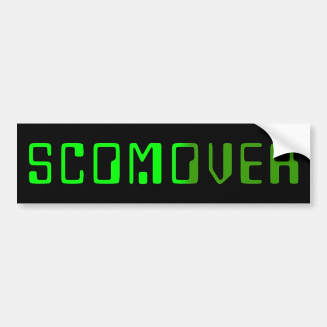 ScoMOver 2019 Australian election bumper sticker (Front)