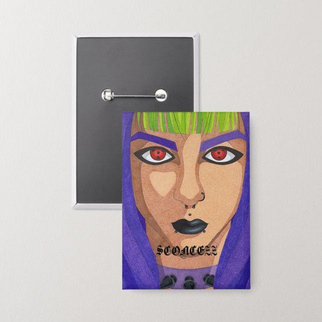 sconcezz's logo button (Front/Back)