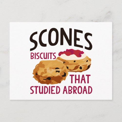 Scones Postcard