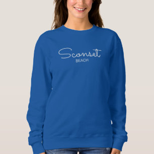 Sconset Sweatshirt Cursive